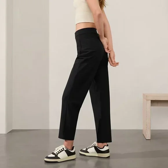 Athleta Stellar High Rise Trouser size 2P Black - Picture 3 of 7
